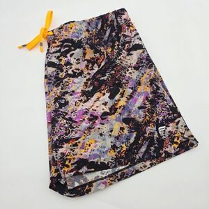 Fabletics Mens 2XL The One Shorts Abstract Splatter Print Multicolor Stretch